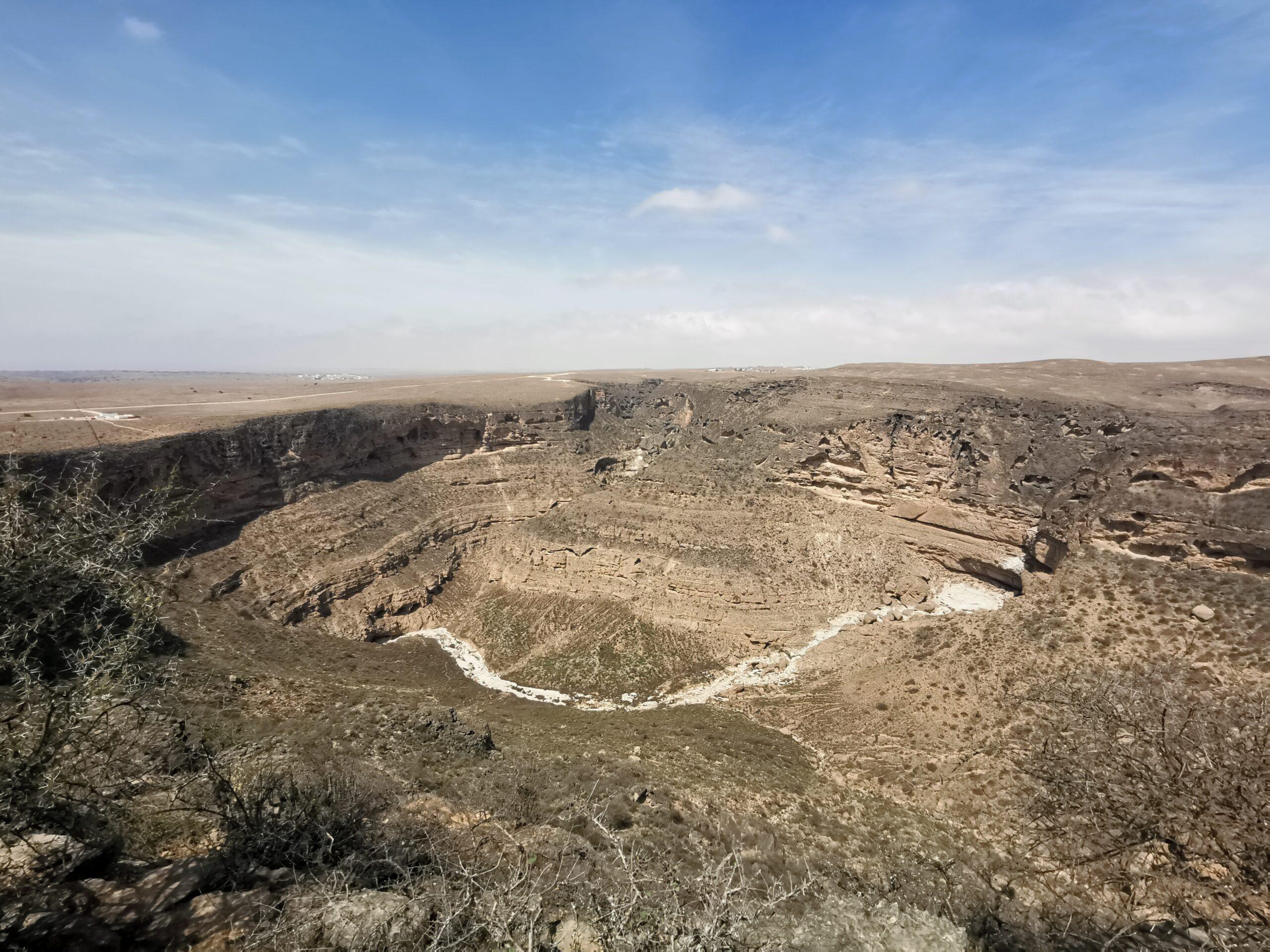 Tayq sinkhole Salalah Mountain tour, second largest sinkhole in the world