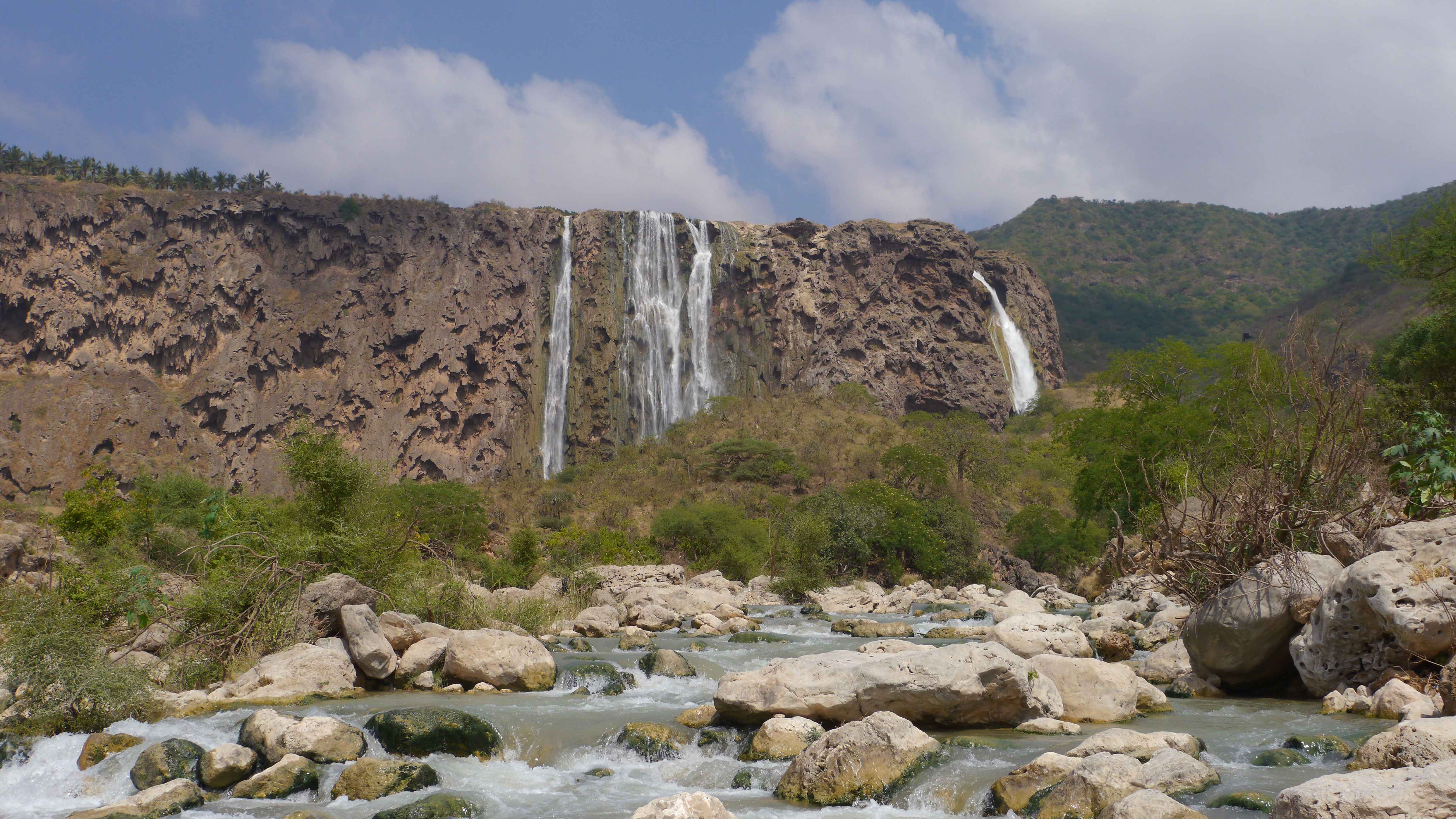 Salalah East tour, Wadi Darbat waterfall