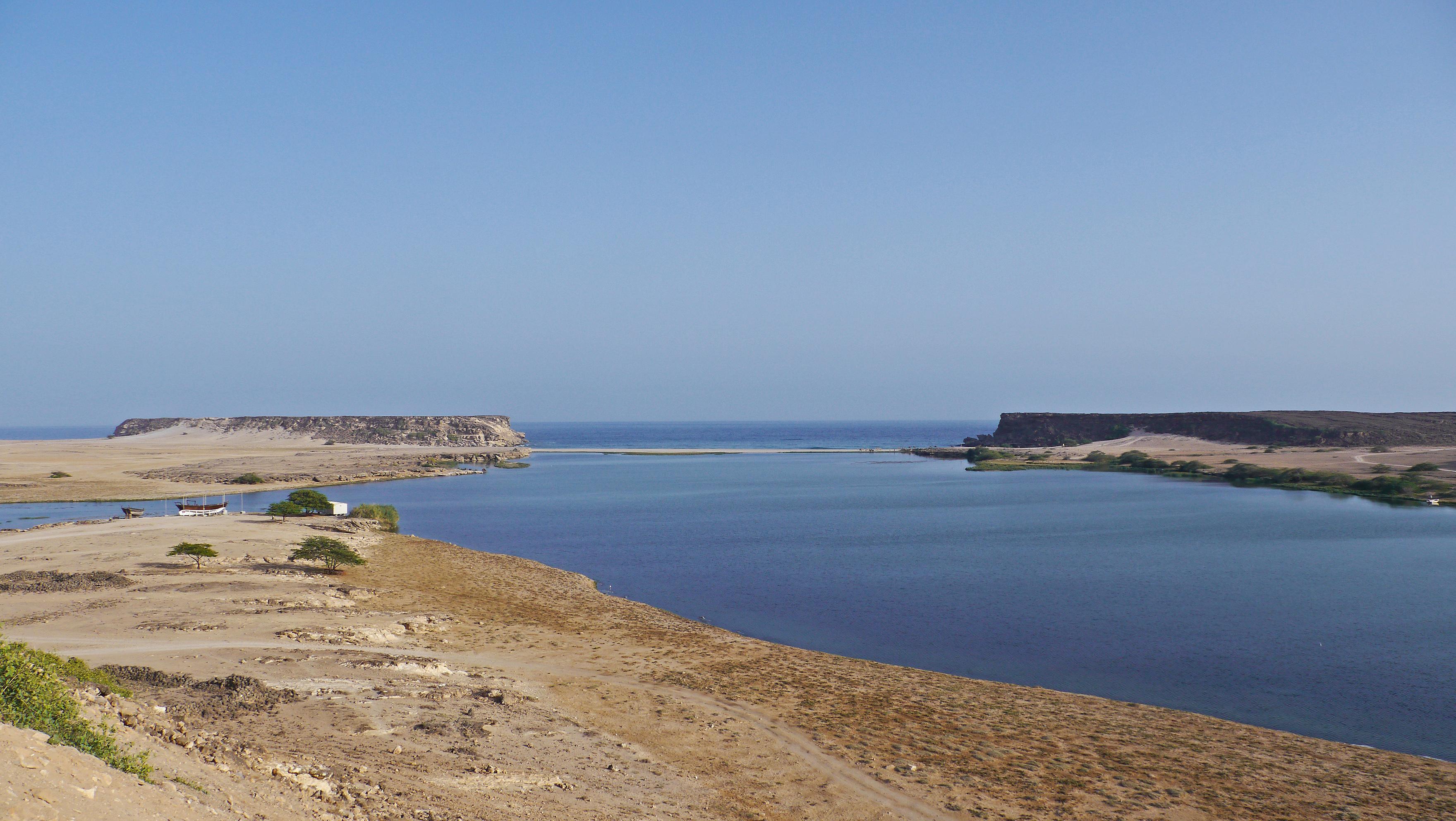 Khor Rori is a large lagoon under the ruins of Samharam (Unesco site). Excellent spot for birdwatching. East of Salala trip.