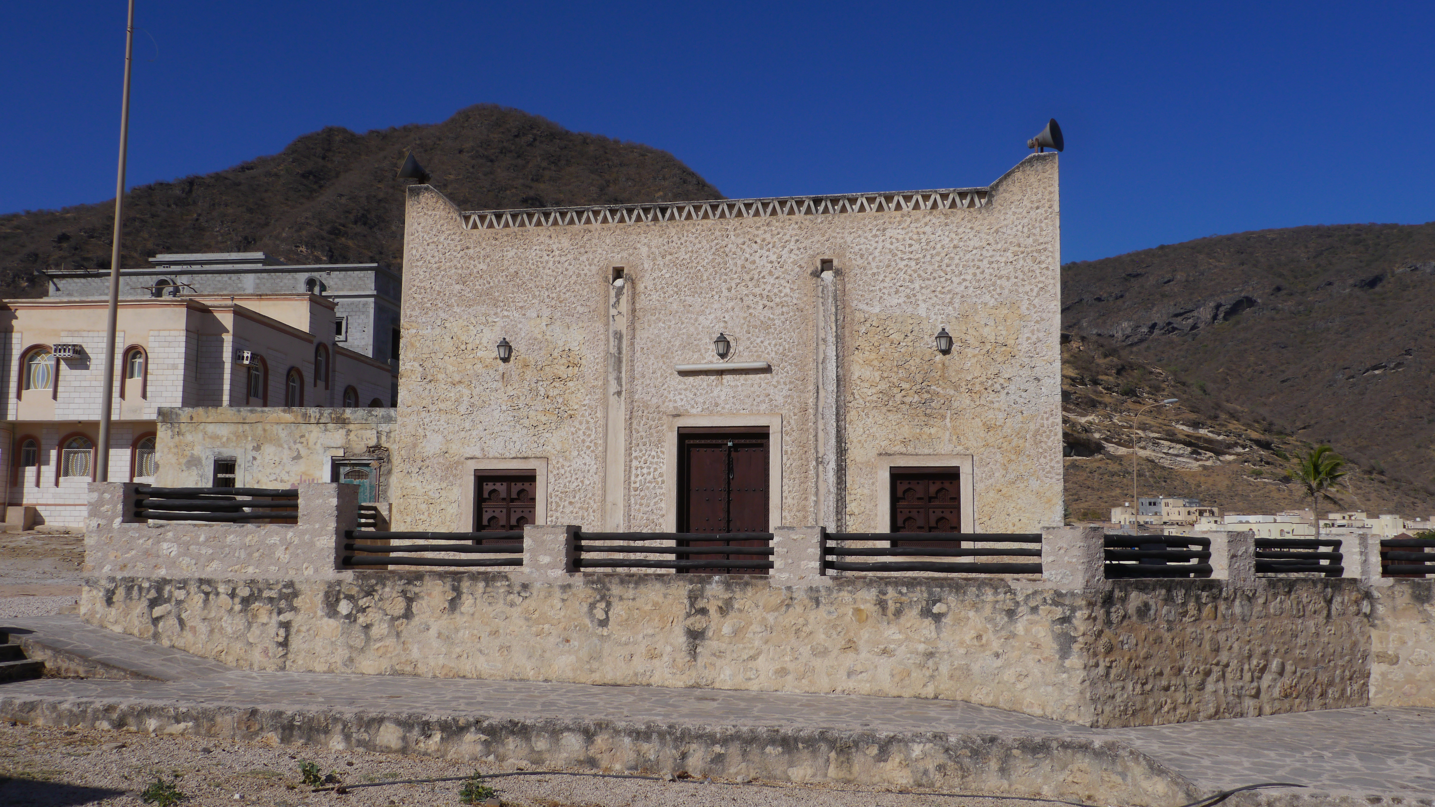 Old mosque in Rakhyut village, Dhofar West Coast Odyssey, 120km from Salalah
